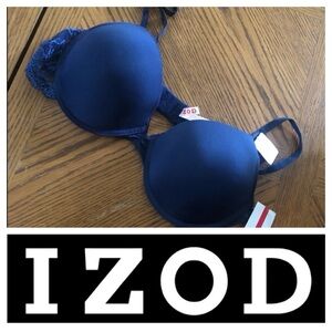 Navy Blue Push-Up Bra ~ Size 38C